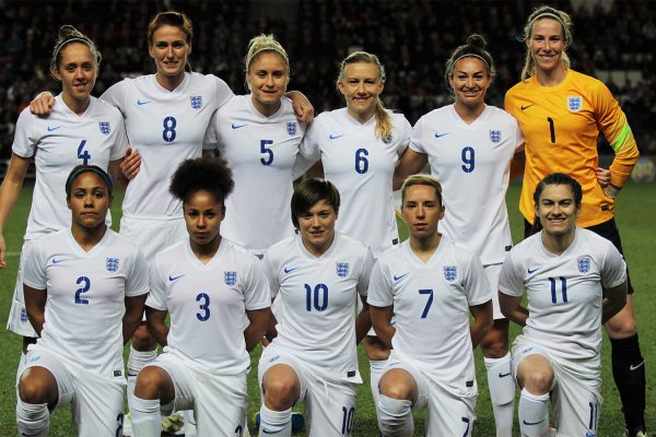 נבחרת אנגליה בליגת הכדורגל לנשים (צילום ארכיון: joshjdss / ויקיפדיה).