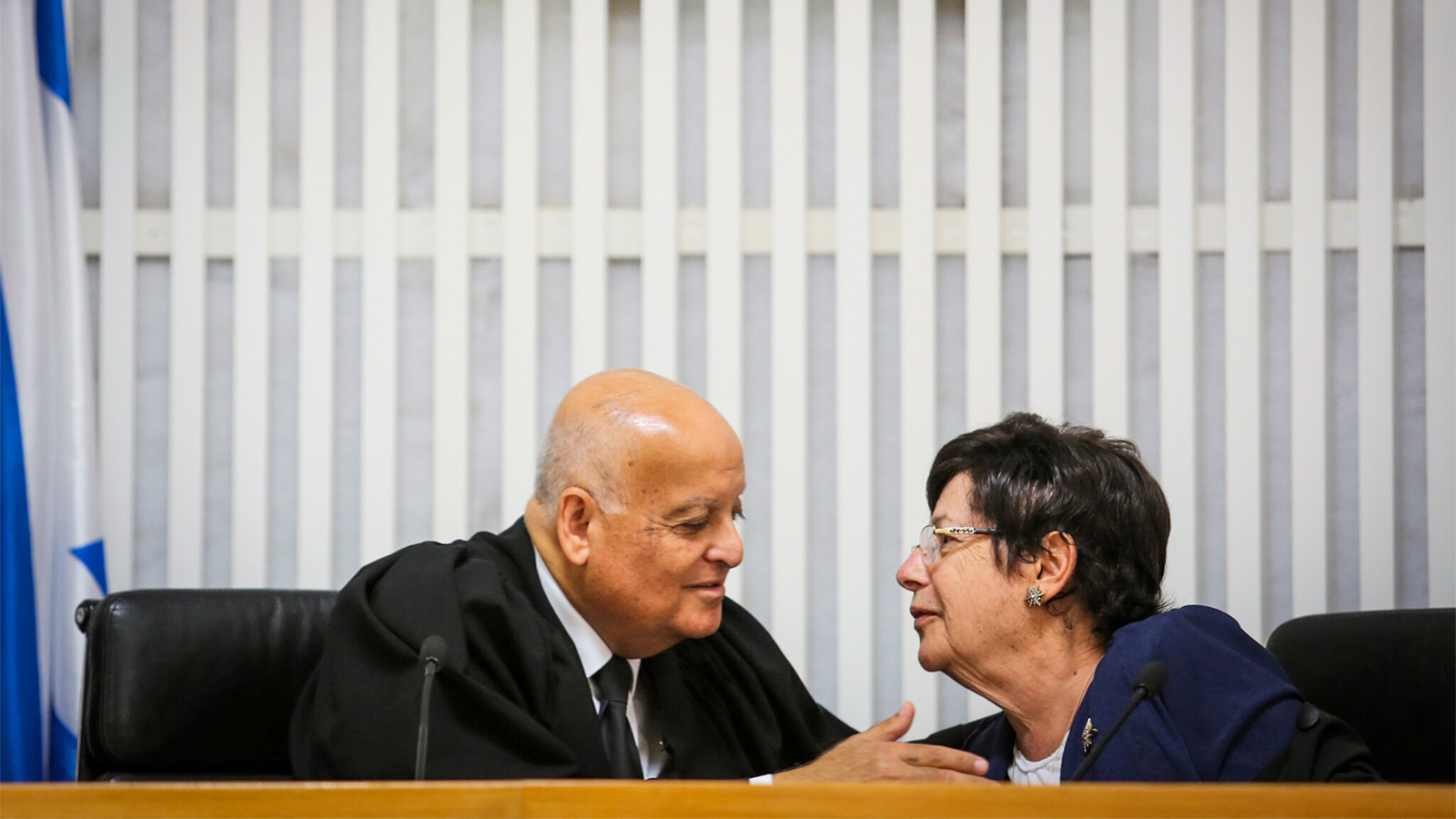 טקס הפרידה משופט העליון ג'ובראן (צילום: נועם מושקוביץ)