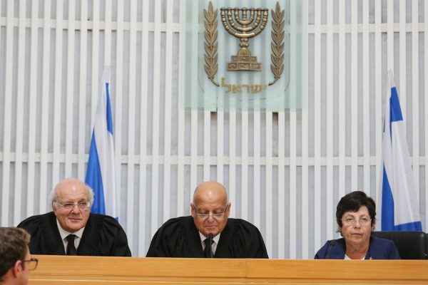טקס הפרידה משופט העליון ג'ובראן (צילום:  נועם מושקוביץ)