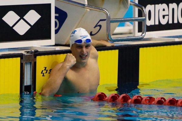 גיל קיזלר קבע שיא ישראלי חדש ב800 מ' חופשי (תמונה  באדיבות איגוד השחייה הישראלי)