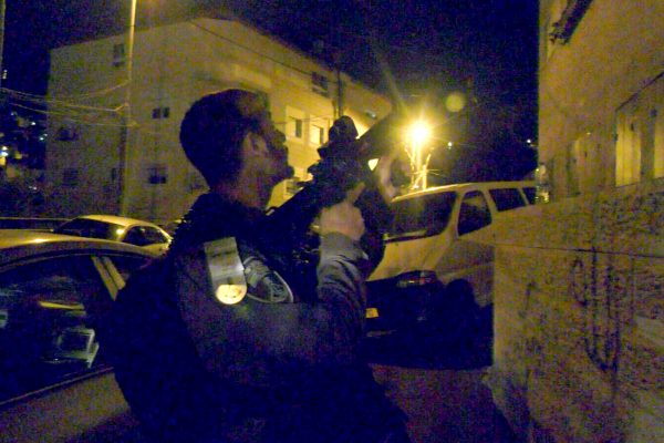 מבצע מעצרים לילי של משטרת ישראל במזרח ירושלים, ארכיון. (צילום: דוברות המשטרה)