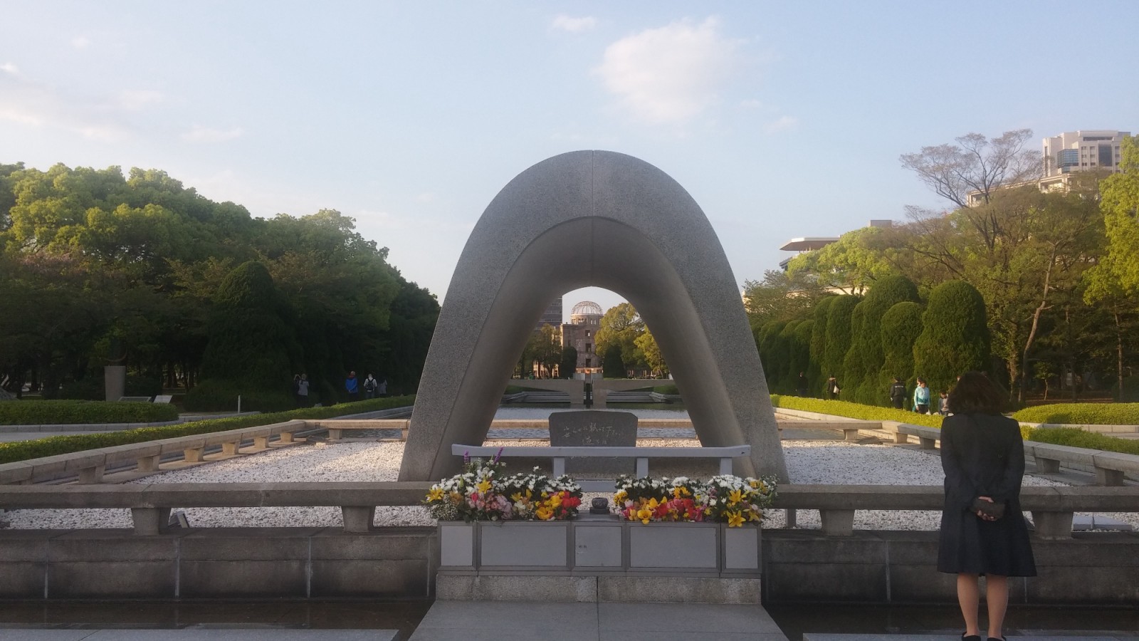 פארק השלום בהירושימה. צילום: אמיר גד