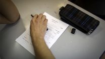 בגרות במתמטיקה (צילום: הדס פרוש / פלאש 90).