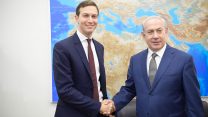 פגישת ראש הממשלה, בנימין נתניהו וג'ארד קושנר, אוגוסט 2017. (צילום: עמוס בן גרשון/לע"מ)