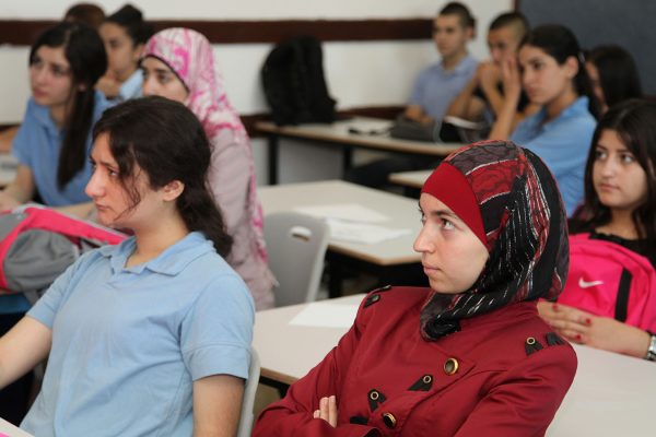 בית ספר ביישוב ערבי. למצולמים אין קשר לכתבה (צילום אילוסטרציה: יצחק הררי / פלאש 90)