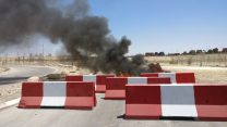 התבצרות עובדי חיפה כימיקלים דרום במפעל (צילום: באדיבות דוברות ההסתדרות).
