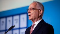 המו"ל של עיתון 'הארץ' עמוס שוקן (צילום ארכיון: עמיר לוי, פלאש 90)
