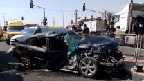 תאונה בדימונה (צילום: דן בונבידה "ביט" דימונה).