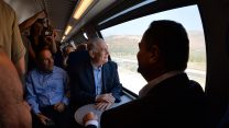 ראש הממשלה בנימין נתניהו  חונך את קו הרכבת בין אחיהוד לכרמיאל עם שר התחבורה ישראל כץ
Photo by Kobi Gideon / GPO