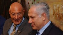 ארנון מילצ'ן ובנימין נתניהו ב-2005 (צילום: פלאש 90).