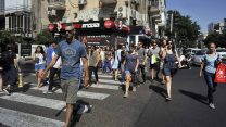 רחוב קינג גורג' בתל אביב (צילום: סרג' אטטל/ פלאש 90)