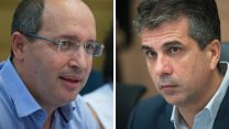 שר הכלכלה אלי כהן, ויו"ר ההסתדרות אבי ניסנקורן (צילום: פלאש90)