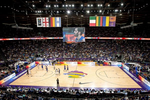אליפות אירופה לכדורסל ביד אליהו (צילום: איגוד הכדורסל).
