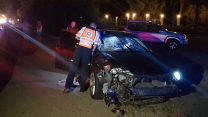 התאונה אתמול בבוסתן הגליל (צילום: דוברות מד"א⁠⁠⁠⁠).
