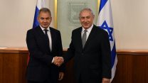 ראש הממשלה בנימין נתניהו נפגש עם שר ההגנה של רוסיה סרגיי שויגו. (צילום: חיים צח /  לע''מ).