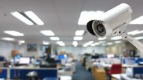 מצלמת אבטחה במקום העבודה (צילום אילוסטרציה: Shutterstock)