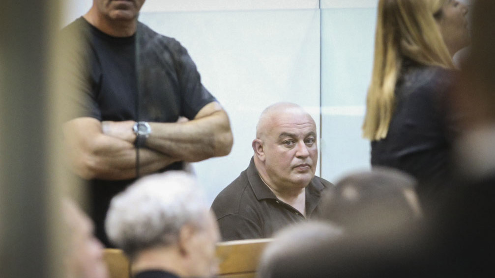 ח"כ לשעבר מיכאל גורולובסקי בבית המשפט לאחר שנעצר בחשד למעורבות בפרשת נתיבי ישראל, 2 בנובמבר 205 (צילום: פלאש90)
