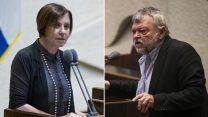 ח"כ אילן גילאון וח"כ זהבה גלאון (צילום: פלאש 90)