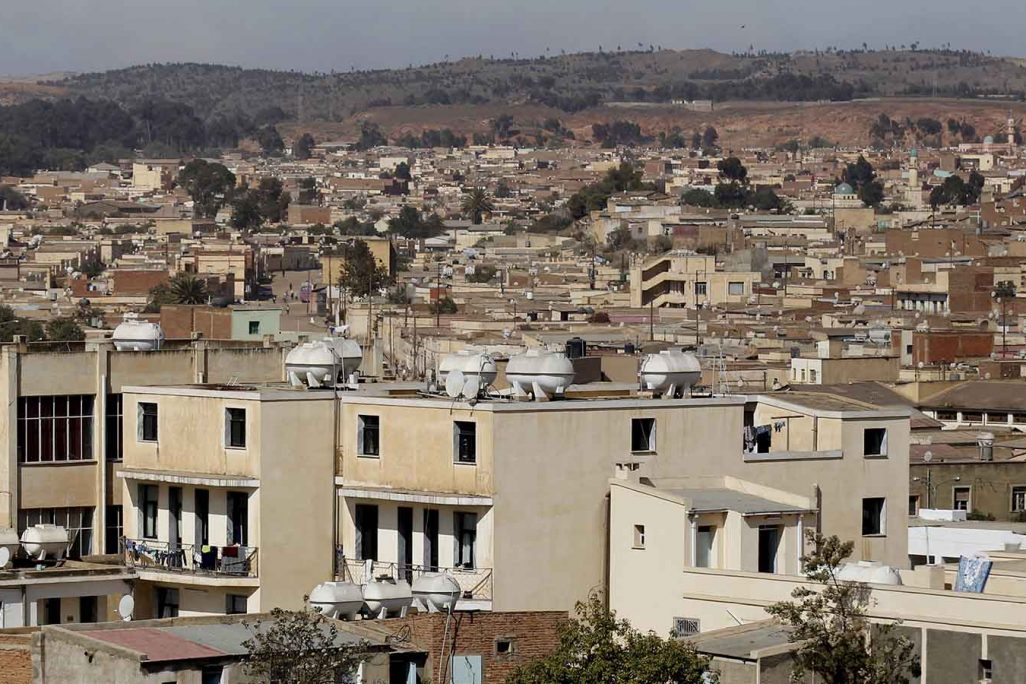 אסמרה בירת אריתריאה. ארכיון (צילום: REUTERS/Thomas Mukoya/File Photo)