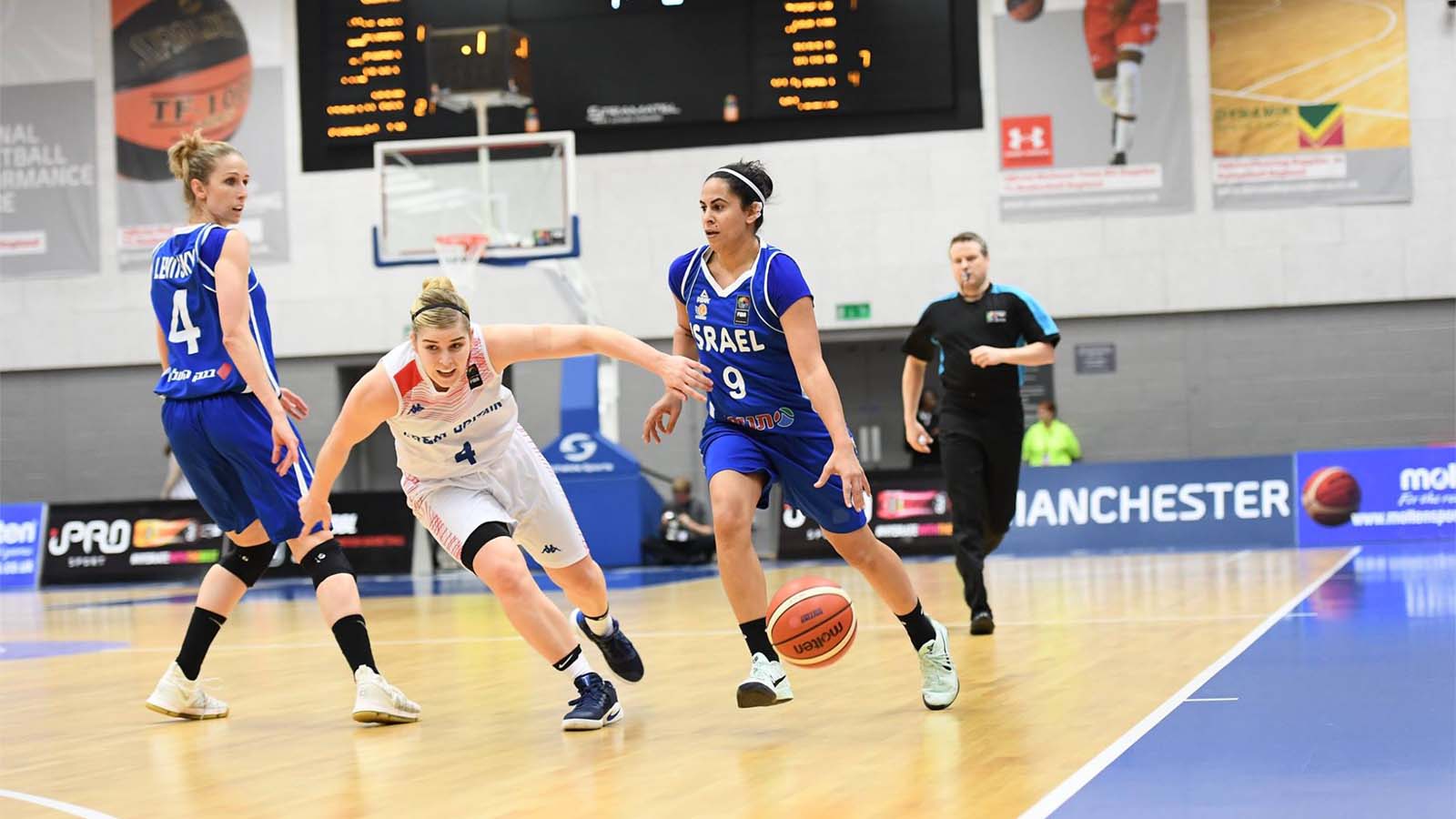 נבחרת ישראל מול נבחרת בריטניה בכדורסל נשים (איגוד הכדורסל בישראל)