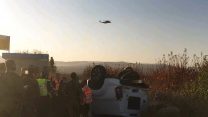 תאונת דרכים קטלנית, צומת יפתח (צילום: דוברות מד"א)