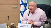 דוד אמסלם יו"ר וועדת הפנים, אוקטובר 2017 (צילום: יונתן זינדל / פלאש90).