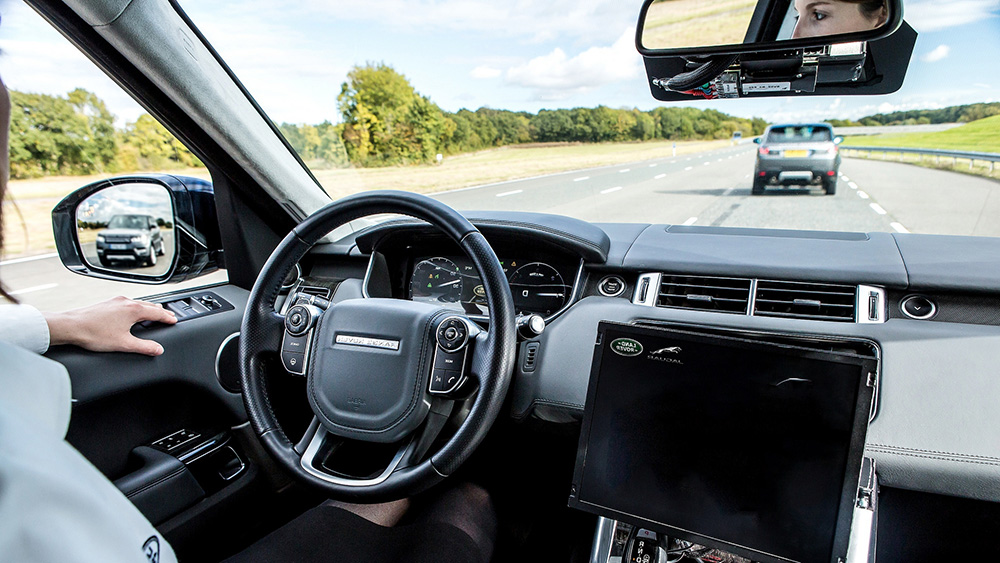 כלי רכב אוטונומי (צילום אילוסטרציה: Jaguar MENA / flickr)