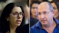 דורית סלינגר ואבי ניסנקורן (צילום: פלאש 90)