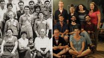 חברי תנועת דרור ישראל ותנועת דרור במרוקו (צילום: באדיבות תנועת דרור ישראל ומתוך הספר "נוער בסערה", באדיבות ד"ר אריה אזולאי).