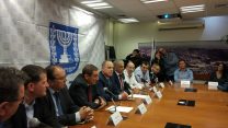 מסיבת עיתונאים בנושא הרפורמה במשק החשמל 27 בדצמבר (צילום: ארז רביב)