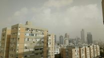 שמיים מעוננים בתל אביב (צילום ארכיון: יאיר ויטמן)