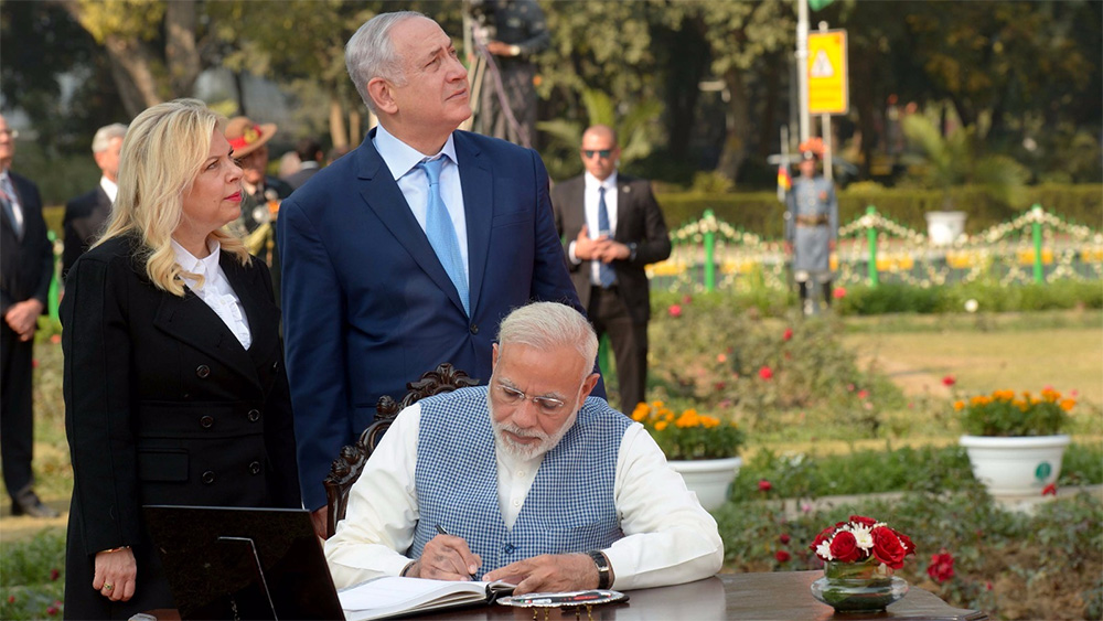 ביקור ראש הממשלה בנימין נתניהו בהודו (צילום: אבי אוחיון / לע״מ).