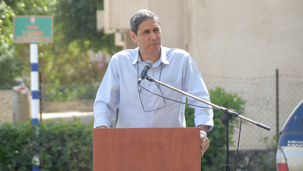 ראש עיריית עפולה, יצחק מירון (צילום: אלעד מדן).
