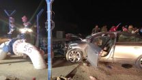 זירת התאונה בכביש 40 (דוברות כב"ה מחוז דרום)