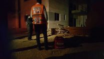 אתר התאונה ברחוב משה רבנו בשדרות, 1 בפברואר 2018 (צילום: דוברות איחוד הצלה)