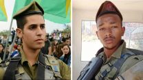 סמ"ר אשטו טספו ז"ל (מימין) סמ"ר בר יעקוביאן ז"ל (משמאל) שנהרגו אתמול בלילה בתאונת הדרכים במרכז הארץ (צילום באדיבות דובר צה"ל)