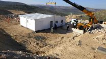 הקמת היישוב עמיחי למפוני עמונה (קרדיט: מטה מאבק עמונה)