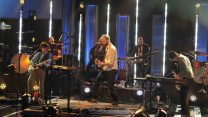 להקת Bon Iver בהופעה. ארכיון (צילום:Andre Csillag/REX/Shutterstock)