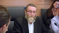 חבר הכנסת משה גפני (צילום: עמר כהן)