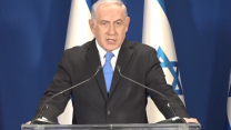נאום נתניהו, לאחר פרסום המלצות המשטרה, 12 בפברואר 2018 (צילום מסך)