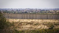רצועת עזה מבעד לגדר הגבול באזור נתיב העשרה, ארכיון. (צילום: דורון הורוביץ/ פלאש 90).