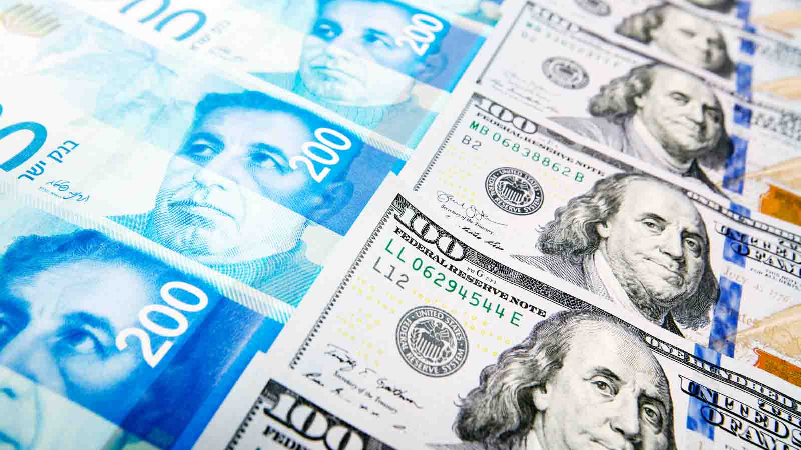 דולרים ושקלים (צילום אילוסטרציה: Shutterstock)