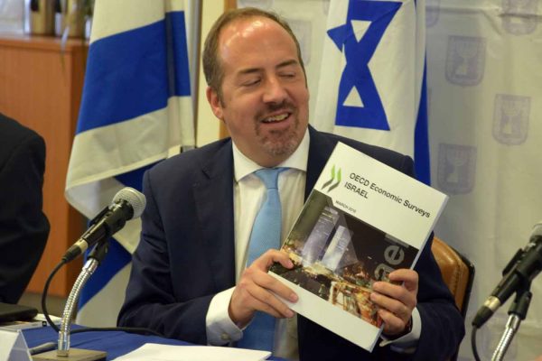 OECD על כלכלת ישראל (צילום: עמר כהן)