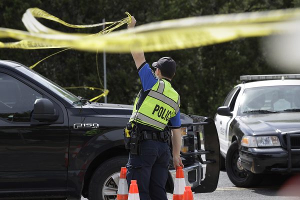 שוטר בטקסס (צילום ארכיון: AP Photo/Eric Gay).