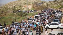 הלוויתו של עדיאל קולמן בכוכב השחר, 19 במרץ (צילום: הדס פרוש/ פלאש90)