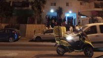 הבניין בו פרצה השריפה בבאר שבע (צילום: ירון פינקו תיעוד מבצעי מד"א)