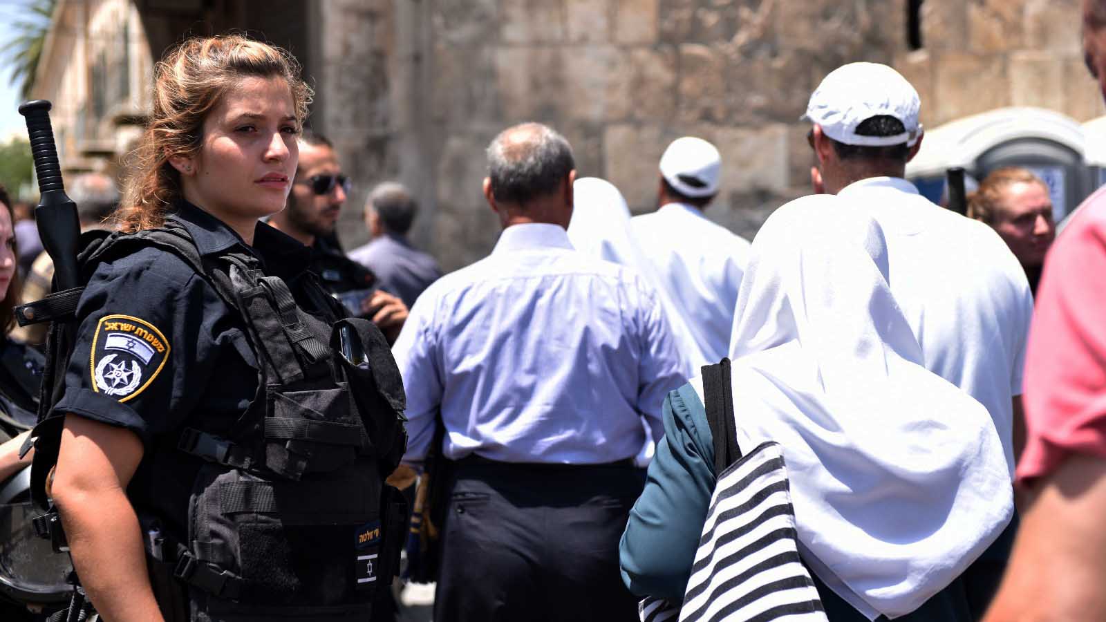 הערכות משטרת ישראל לחג הפסח (צילום: דוברות המשטרה)