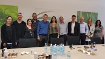 מעמד חתימת ההסכם הקיבוצי של עובדות ועובדי 'הכלל הראשון' 29 במרץ 2018 (צילום: דוברות ההסתדרות)