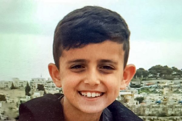 אליאור אליהו (בן ה-8) מגבעת אולגה. צילום: משטרת ישראל
