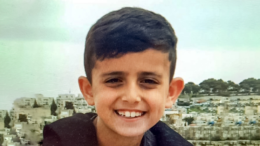 אליאור אליהו (בן ה-8) מגבעת אולגה. צילום: משטרת ישראל